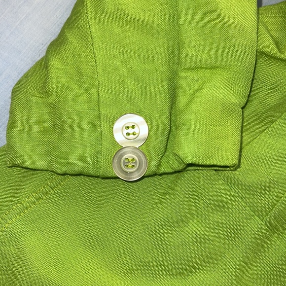 Women gorgeous winter vintage blazer Giorgio Sant Angelo size10 green - Picture 8 of 11